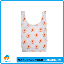 Reusable Foldable Shopping Bag Fashion Women Bag Custom Printing